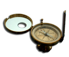 Stand Compass with Window