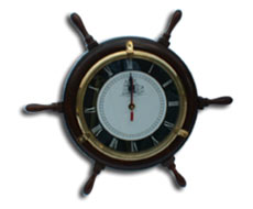 Wall Wood Wheel Clock