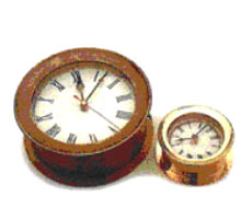 Brass Box Clock