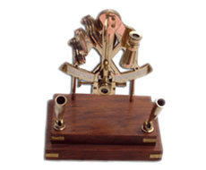 Slow Motion Nautical Sextant with Penholder
