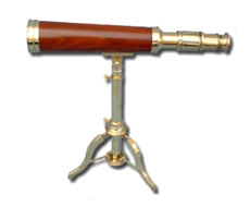 Wood Tapered Stand Telescope