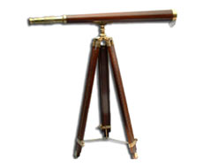 Taper Wood Stand Telescope