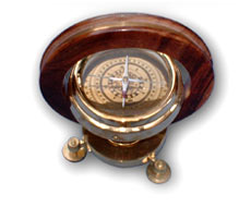 Four Way Compass with Stand