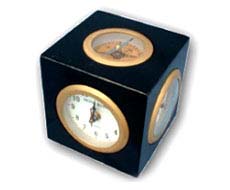 Box Clock Compass With Frame
