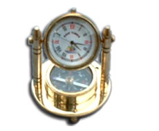 Stand Clock with Compass