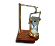Wood Stand Hanging Sand Glass Timer 