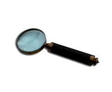 Leather Handle Magnifier