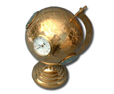 Globe with World Time