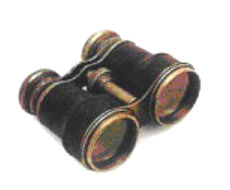 Binoculars with Leather Belt